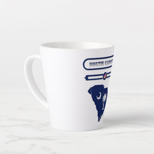 SOUTH CAROLINA MAP, SOUTH CAROLINA. SAMER BRASIL MILCHTASSE (Linke Ecke)