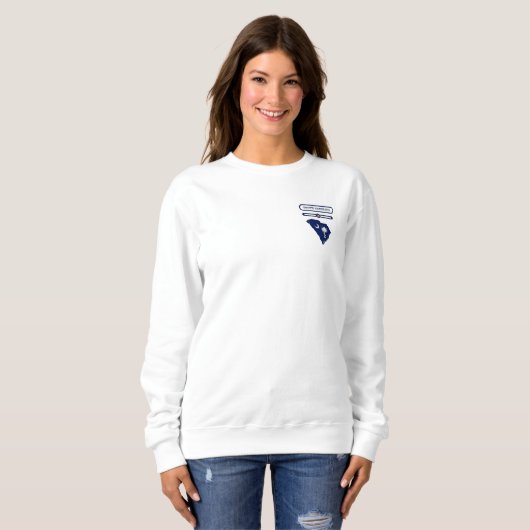 SOUTH CAROLINA MAP, SOUTH CAROLINA. SAMER BRASIL SWEATSHIRT (Vorne ganz)