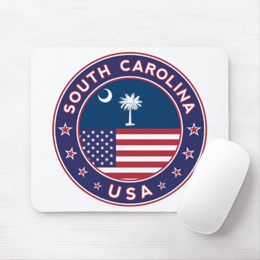 South Carolina Mousepad (Mit Mouse)