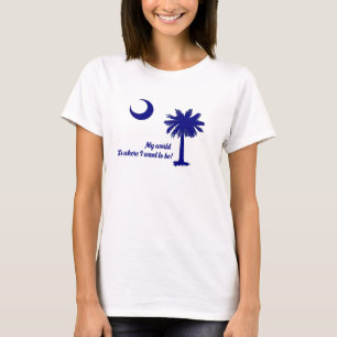 South Carolina - My World T-Shirt