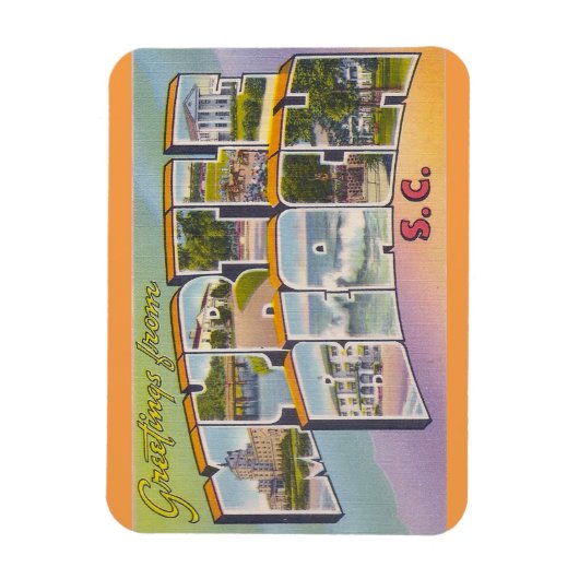 South Carolina, Myrtle Beach Magnet (Vertikal)