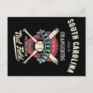 South Carolina Orangeburg Baseball Postkarte