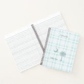 South Carolina Palmetto Staat Spiral Notebook Notizblock (Innenseite)