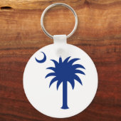 South Carolina Palmetto Tree Schlüsselanhänger (Vorderseite)