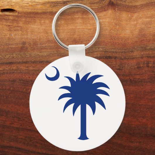 South Carolina Palmetto Tree Schlüsselanhänger (Vorderseite)