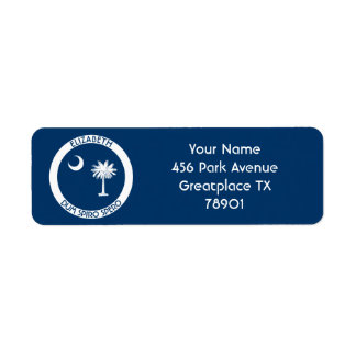 South Carolina - Persönliche Flagge des Palmetto-S