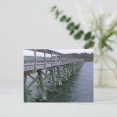 South Carolina Pier Postkarte (Stehend Vorderseite)