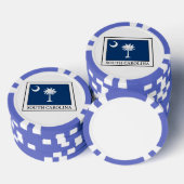South Carolina Pokerchips (Stapel)