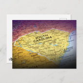 South Carolina Postcard Postkarte (Vorne/Hinten)