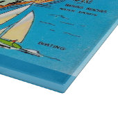 South Carolina Postcard Schneidebrett (Ecke)