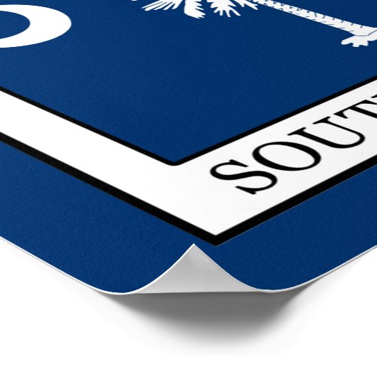 South Carolina Poster (Ecke)