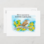 South Carolina Postkarte (Vorne/Hinten)
