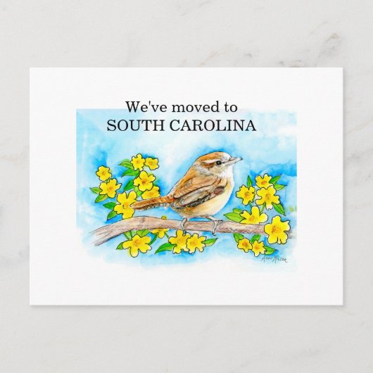 South Carolina Postkarte (Vorderseite)