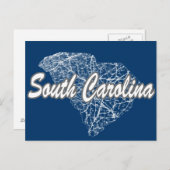 South Carolina Postkarte (Vorne/Hinten)