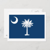 South Carolina Postkarte (Vorne/Hinten)