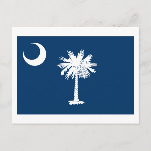 South Carolina Postkarte (Vorderseite)