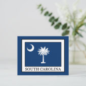 South Carolina Postkarte (Stehend Vorderseite)