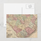 South Carolina Postkarte (Vorne/Hinten)
