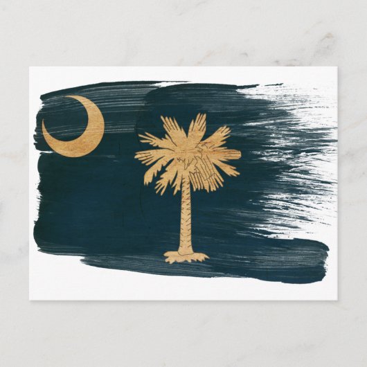 South Carolina Postkarte (Vorderseite)
