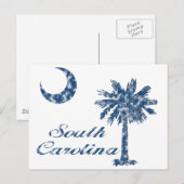 South Carolina Postkarte (Vorne/Hinten)