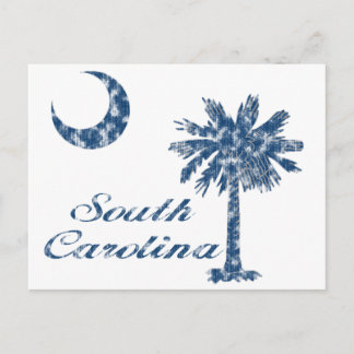 South Carolina Postkarte