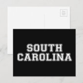 South Carolina Postkarte (Vorne/Hinten)