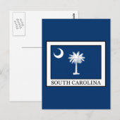 South Carolina Postkarte (Vorne/Hinten)