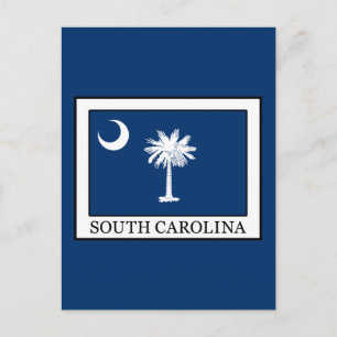 South Carolina Postkarte