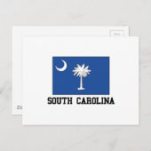 South Carolina Postkarte (Vorne/Hinten)