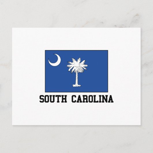 South Carolina Postkarte (Vorderseite)
