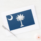 South Carolina Rechteckiger Aufkleber (Umschlag)