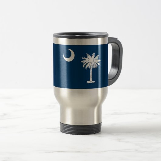 South Carolina Reisebecher (VorderseiteRechts)