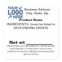 South Carolina SC Hütte Law Aufkleber