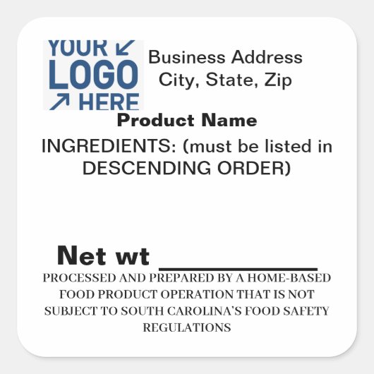 South Carolina SC Hütte Law Aufkleber (Vorderseite)