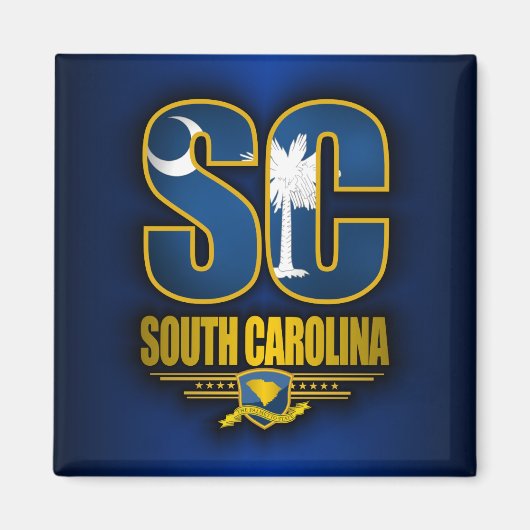 South Carolina (SC) Magnet (Vorne)