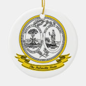 South Carolina Siegel Keramikornament (Vorne)