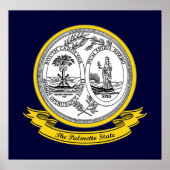 South Carolina Siegel Poster (Vorne)