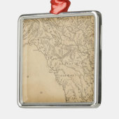 South Carolina Silbernes Ornament (Links)