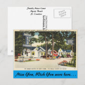 South Carolina, Smiths Motor Court, Myrtle Beach Postkarte (Vorne/Hinten)