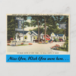 South Carolina, Smiths Motor Court, Myrtle Beach Postkarte