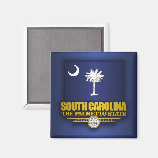 South Carolina (SP) Magnet (Vorderseite/Rückseite)