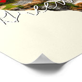 South Carolina Staat Foto Einfügung und Ortsname Poster (Ecke)