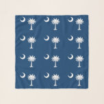 South Carolina Staatsflagge Schal<br><div class="desc">Patriotische Südkarolina-Staatsflagge.</div>