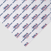 South Carolina Staatsstolz Tissue Paper Seidenpapier (Ausschnitt)