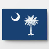 South Carolina State Flag Design Accent Fotoplatte (Vorderseite)