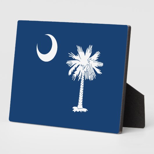 South Carolina State Flag Design Accent Fotoplatte (Seite)