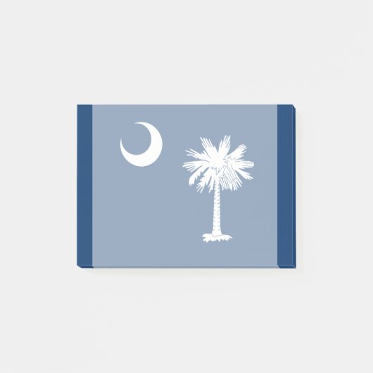 South Carolina State Flag Design Accent Post-it Klebezettel (Vorderseite)