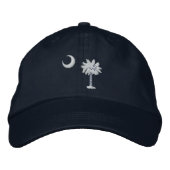 South Carolina State Flag Design Bestickte Baseballkappe (Vorderseite)