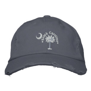 South Carolina State Flag Design Bestickte Baseballkappe