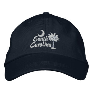 South Carolina State Flag Design Bestickte Kappe